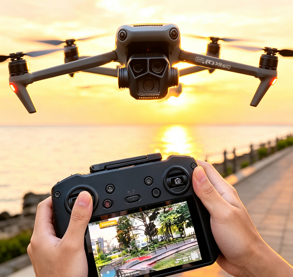 5.5" Touchscreen Remote Camera Drone for Adults, 8K Photo 4K Video, 3‑Axis Gimbal, Under 249g FAA Exempt, 64‑Min Flight Time Beginner Quadcopter