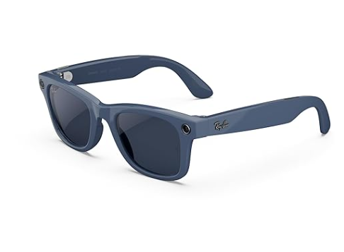 Classic Wayfarer Large Gen 2 Smart AI Eyewear, Black Frame, Transitions Light-Sensitive Lense